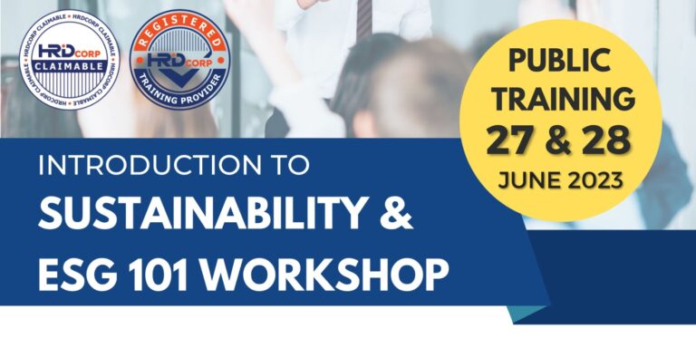 PAST EVENT: INTRODUCTION TO SUSTAINABILITY & ESG 101 WORKSHOP