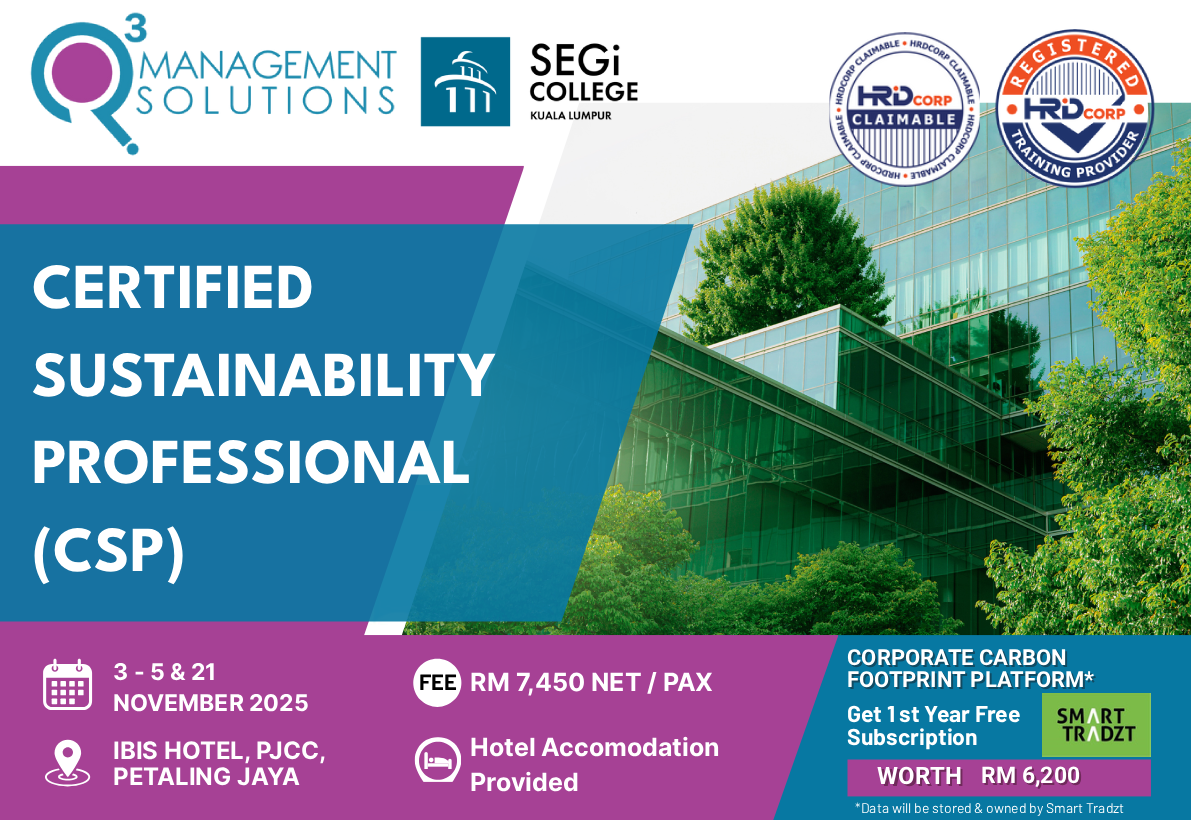 Certified Sustainability Professional (CSP)