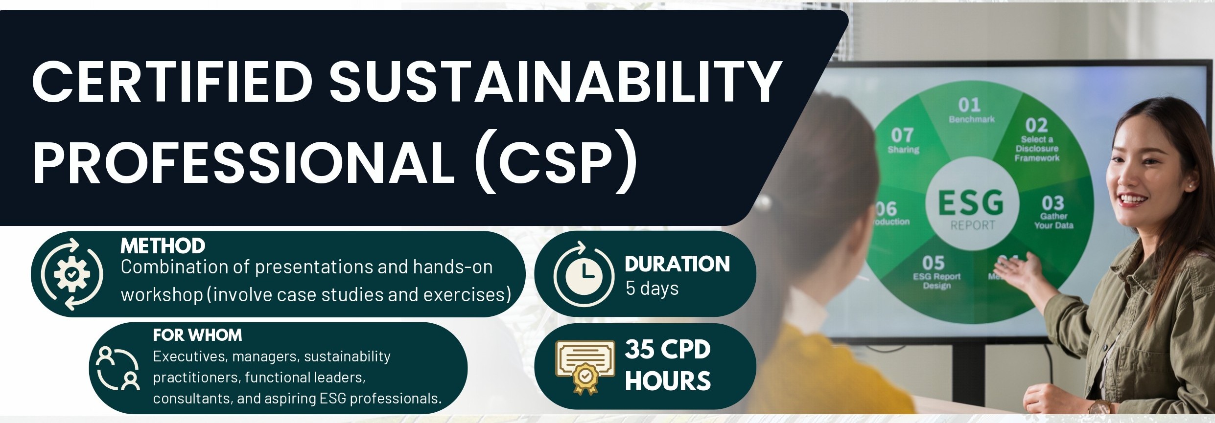 Certified Sustainability Professional (CSP)