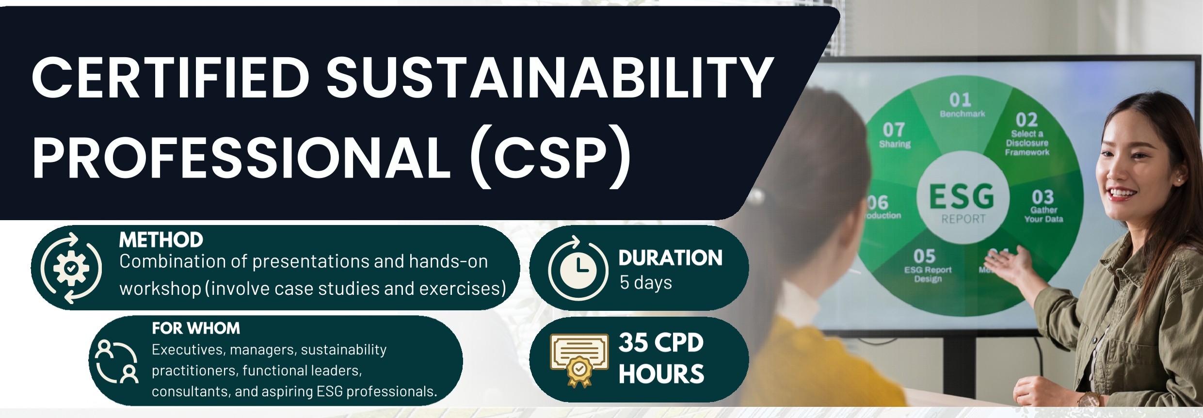 Certified Sustainability Professional (CSP)